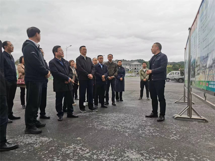 自貢市人大常委會(huì)副主任、民建自貢市委主委王孝謙一行考察四川供銷西南冷鏈物流基地