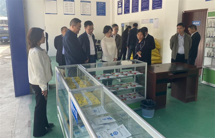 四川省供銷(xiāo)社黨組成員、理事會(huì)副主任、一級(jí)巡視員楊武秀帶隊(duì)到萬(wàn)源調(diào)研集團(tuán)舊院黑雞產(chǎn)業(yè)發(fā)展工作